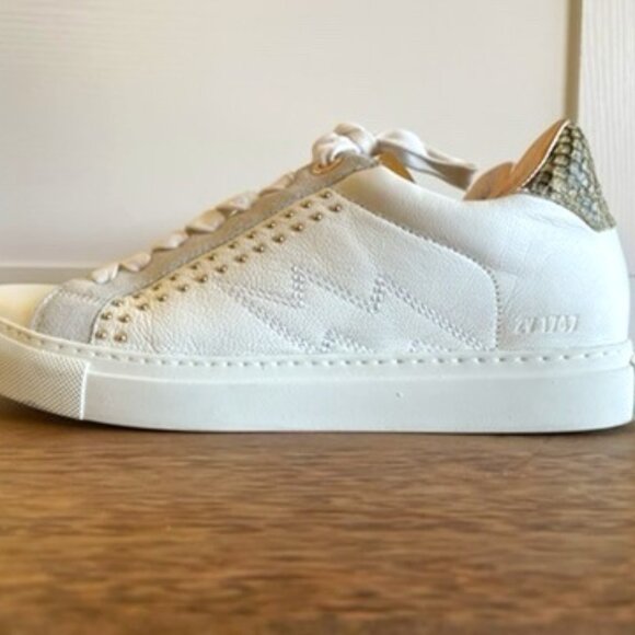 Zadig & Voltaire La Flash Low-Top Platform Sneakers - Picture 1 of 10